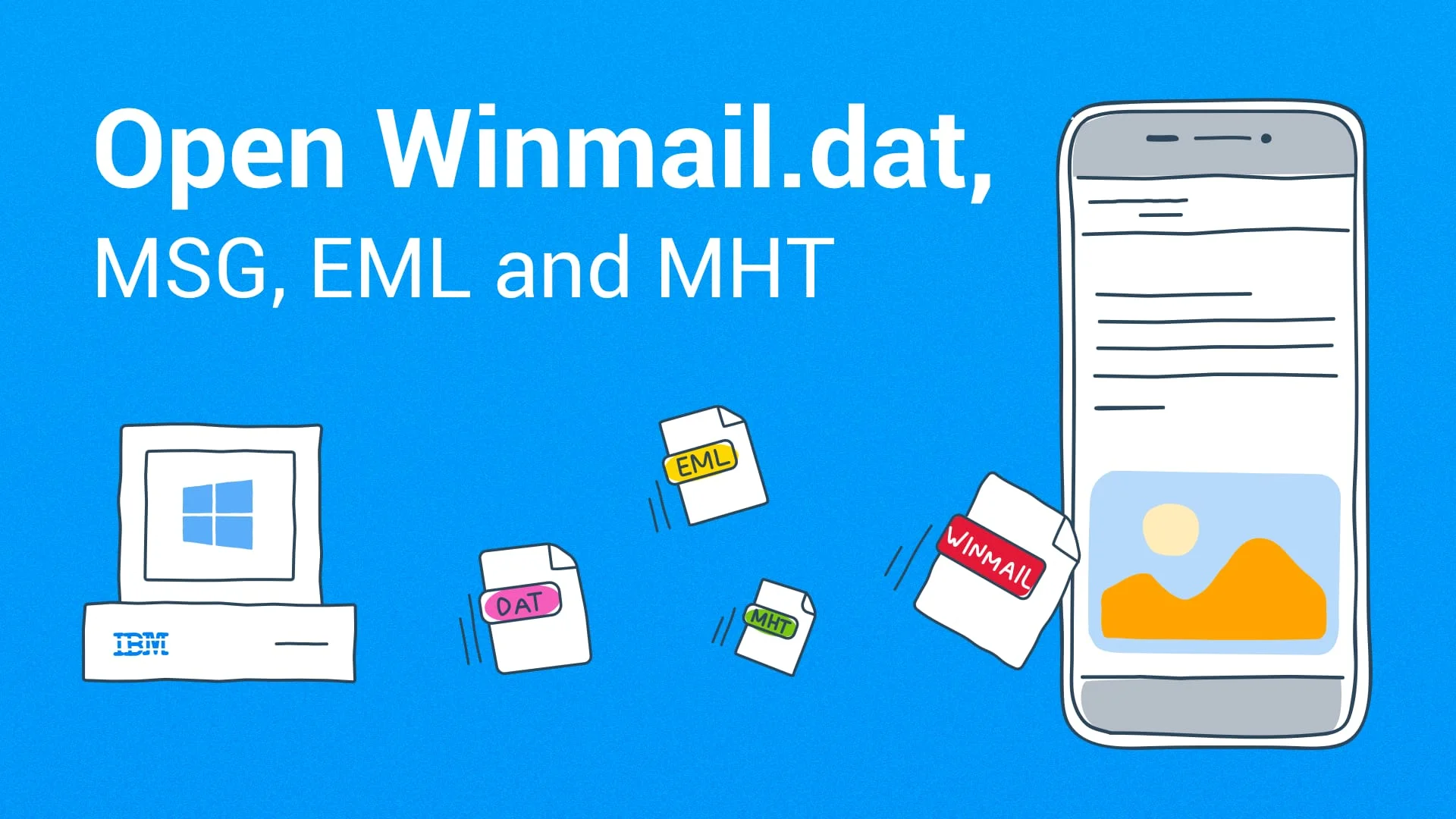 Winmail.dat, MSG, MHT Viewer Screenshot 1