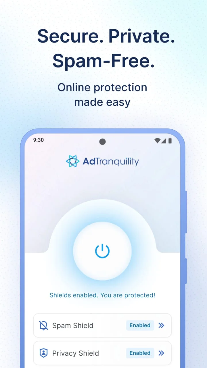 AdTranquility Spam Protection Screenshot 1