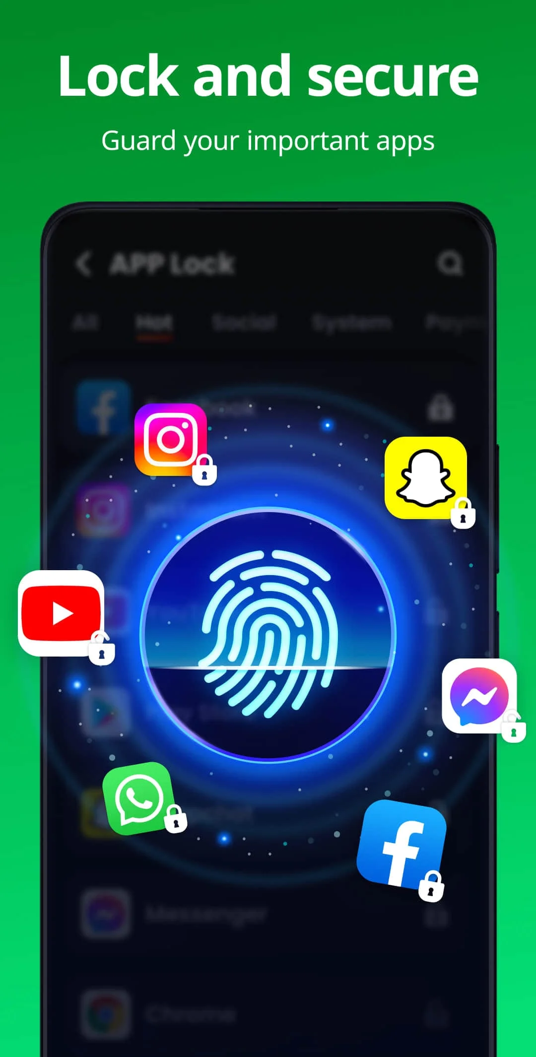 App Lock - Applock Fingerprint Screenshot 2