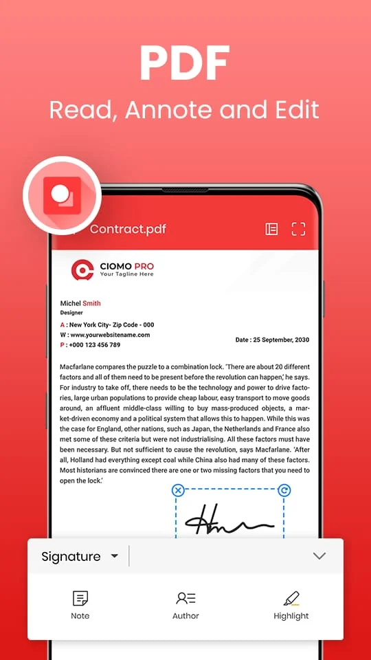 Office Word Reader: PDF, DOCX Screenshot 4