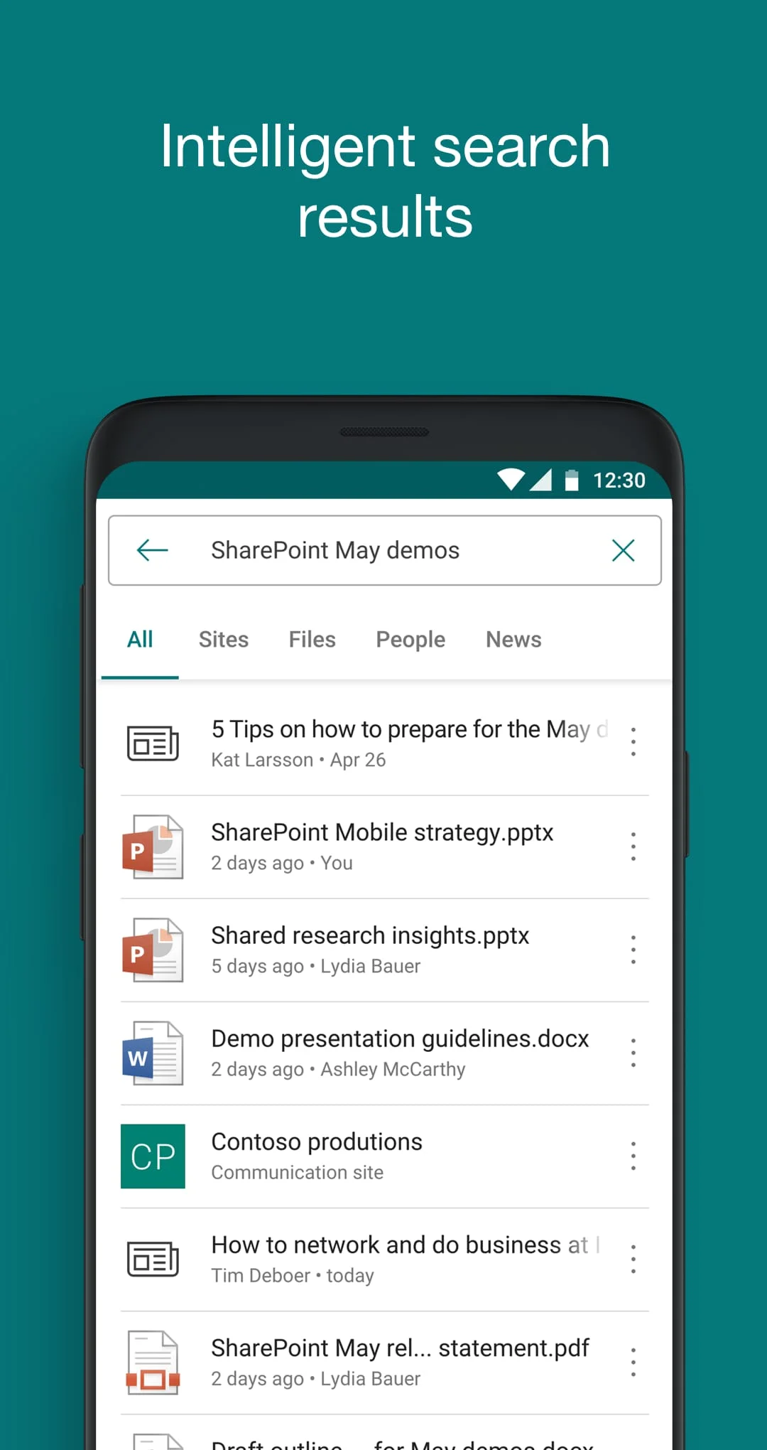Microsoft SharePoint Screenshot 3