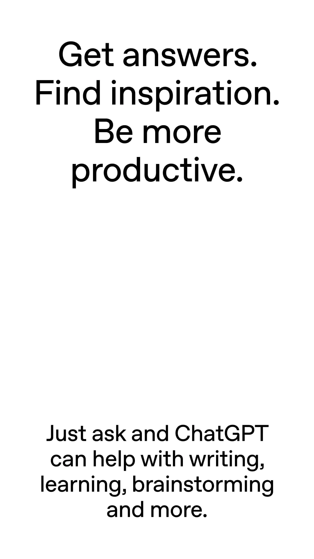 ChatGPT Screenshot 1