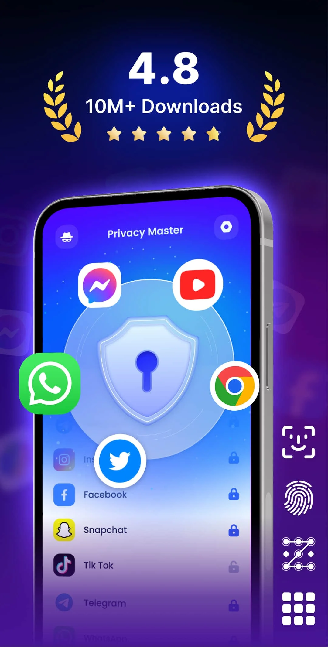 App Lock - Fingerprint Lock Screenshot 1