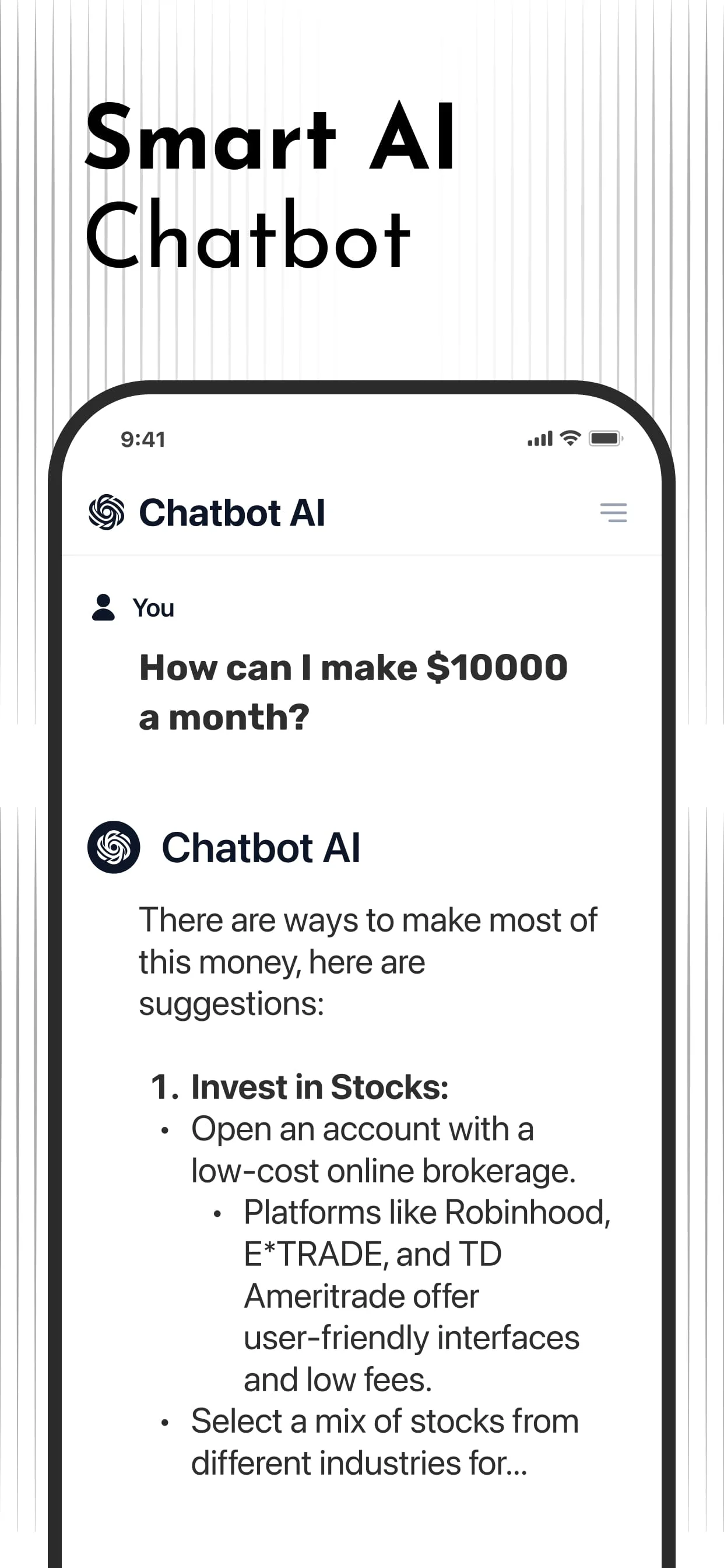 Chatbot AI - Search Assistant Screenshot 4