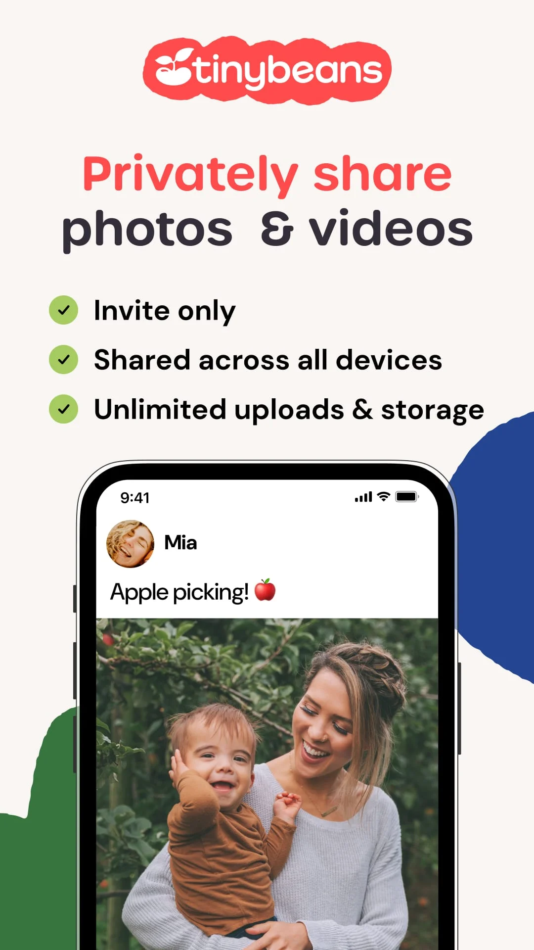 Tinybeans Private Family Album Screenshot 1