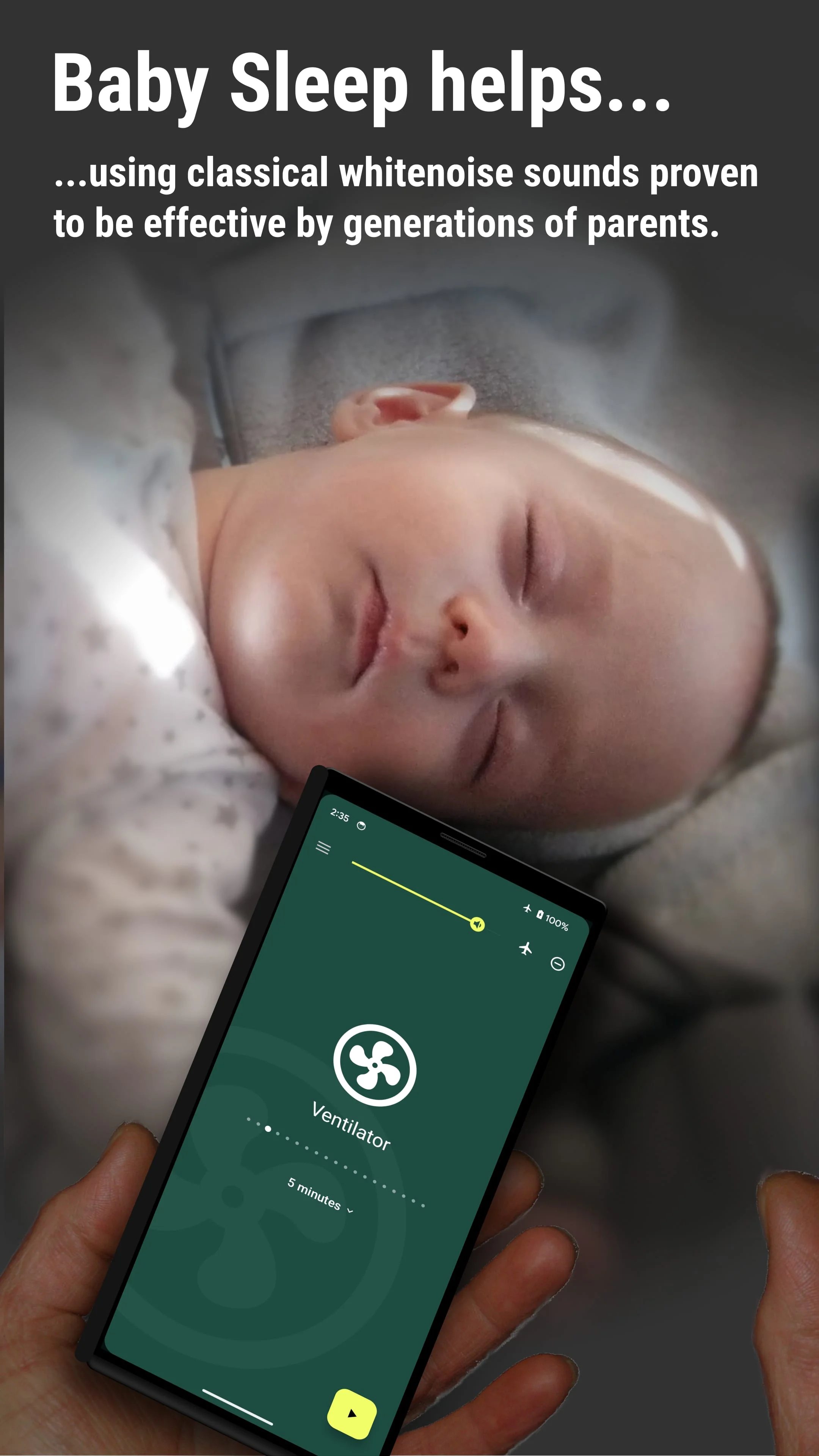BabySleep: Whitenoise lullaby Screenshot 2