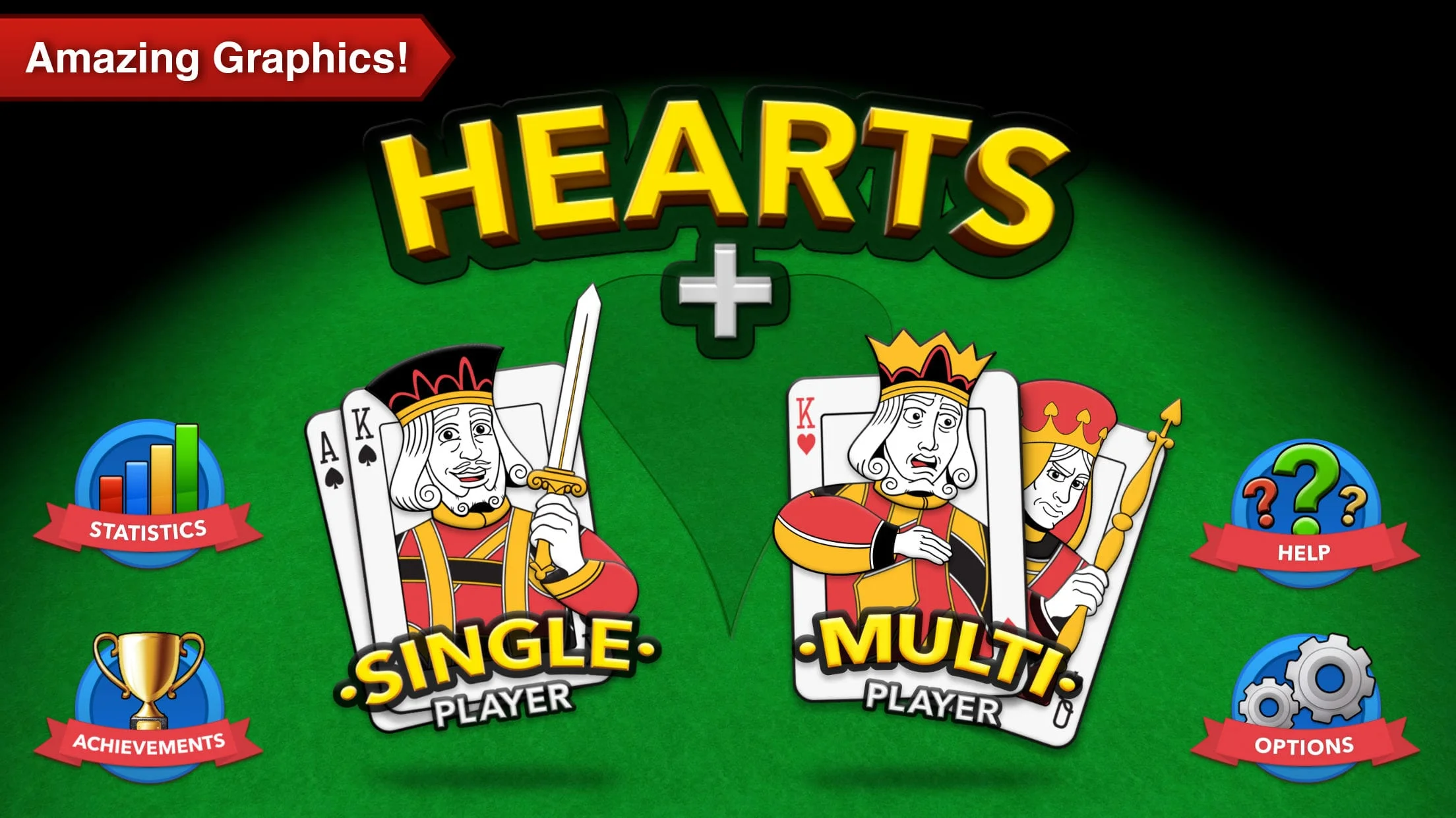 Hearts + Classic Card Game Screenshot 2