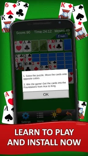 Solitaire Screenshot 3