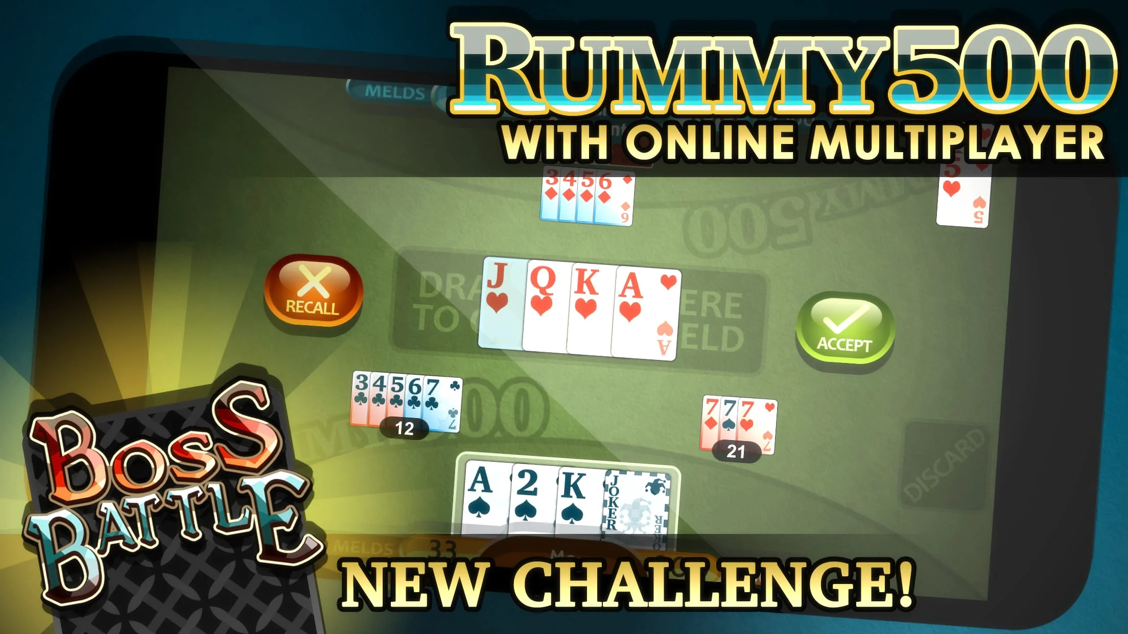 Rummy 500 Screenshot 1