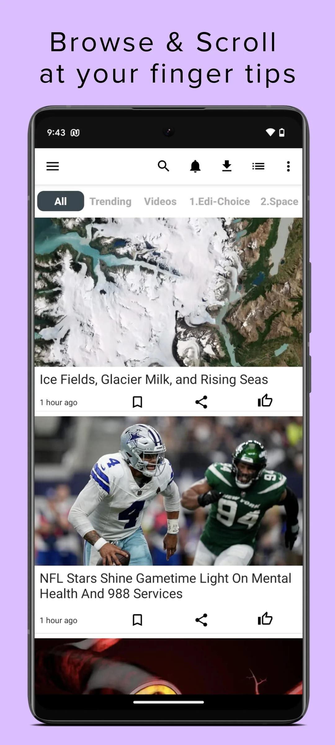 Science News Daily Screenshot 2