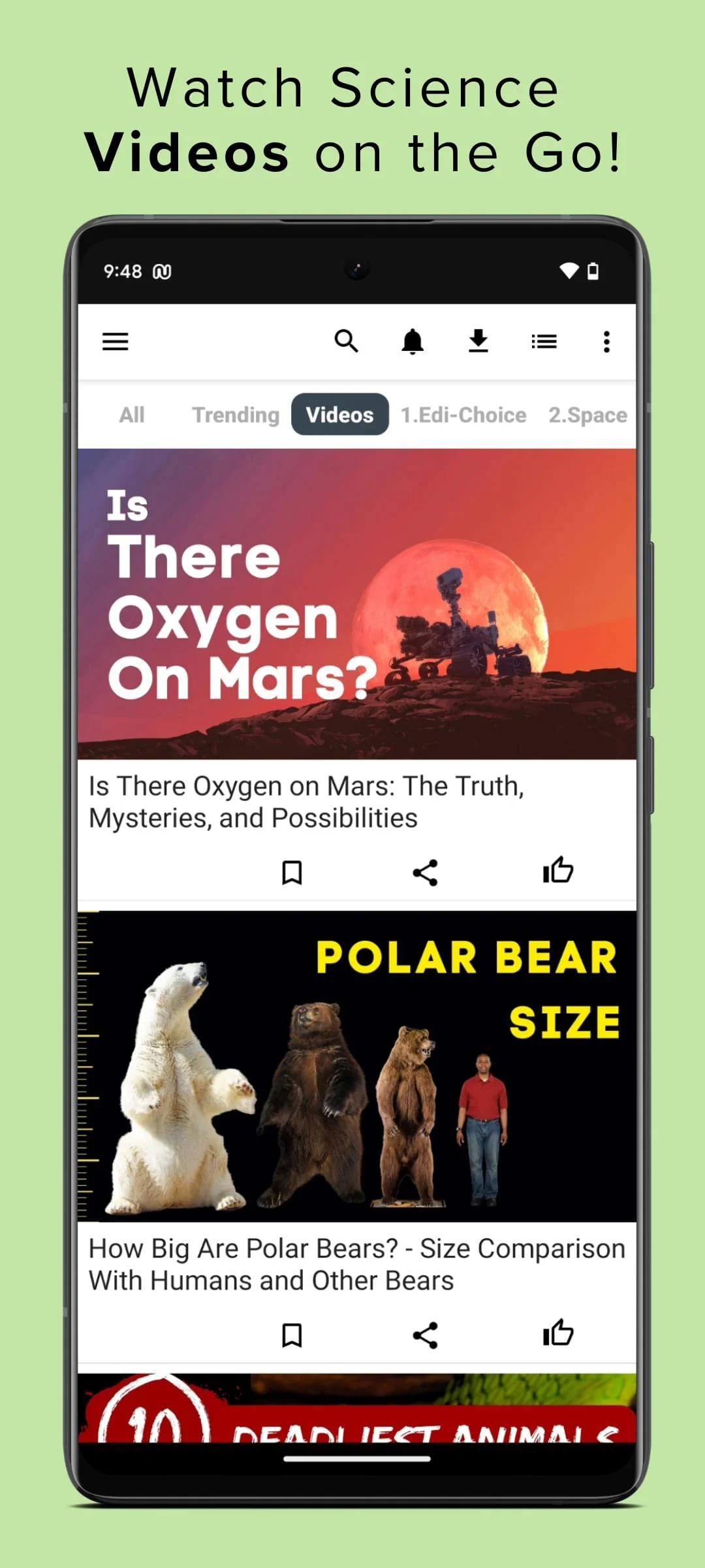 Science News Daily Screenshot 3