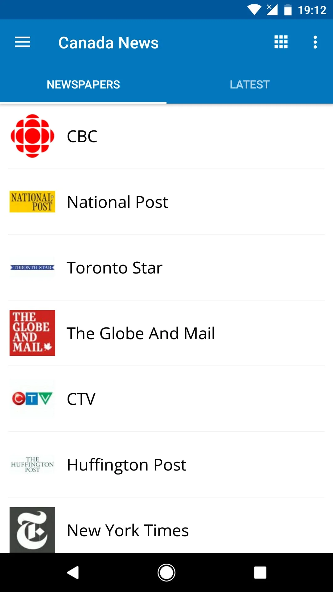 Canada News Screenshot 1