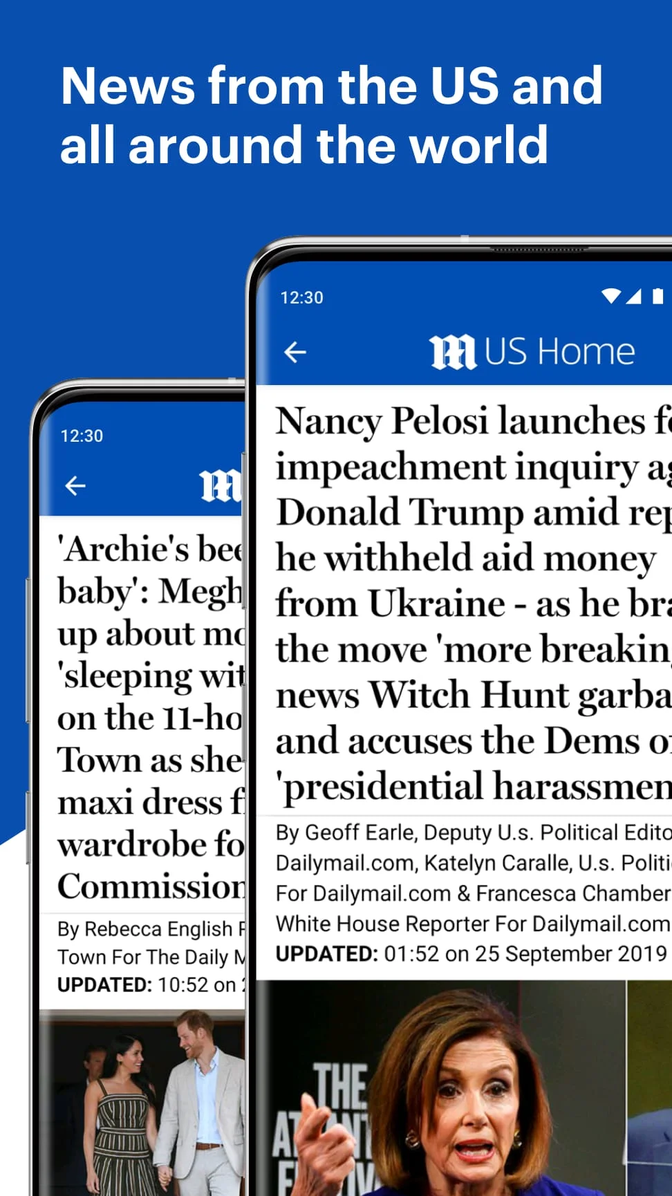 Daily Mail: Breaking News Screenshot 1