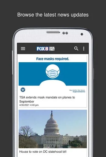 FOX 8 WVUE Mobile Screenshot 2