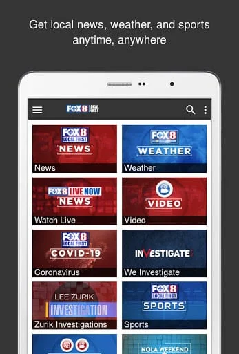 FOX 8 WVUE Mobile Screenshot 4