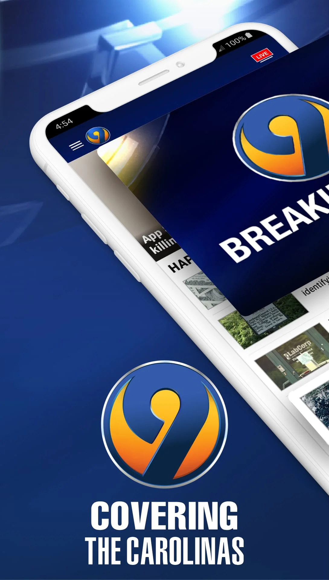 WSOC-TV Channel 9 News Screenshot 1
