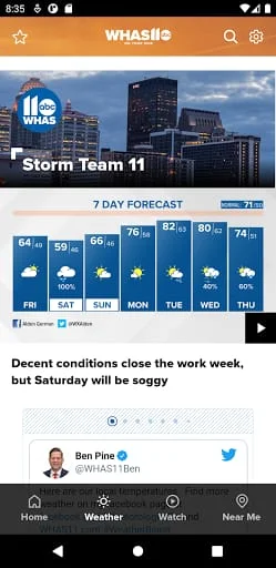 WHAS11 Louisville News Screenshot 2