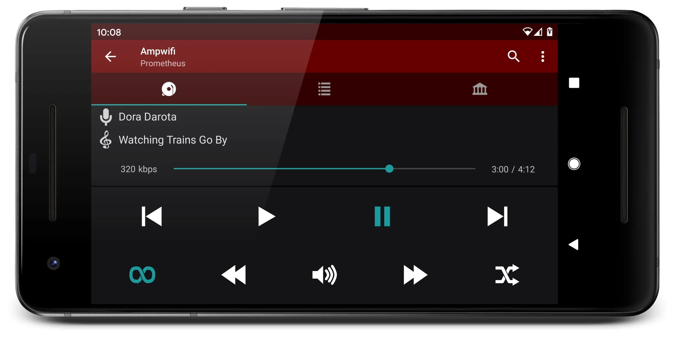 Ampwifi Winamp Remote Screenshot 1