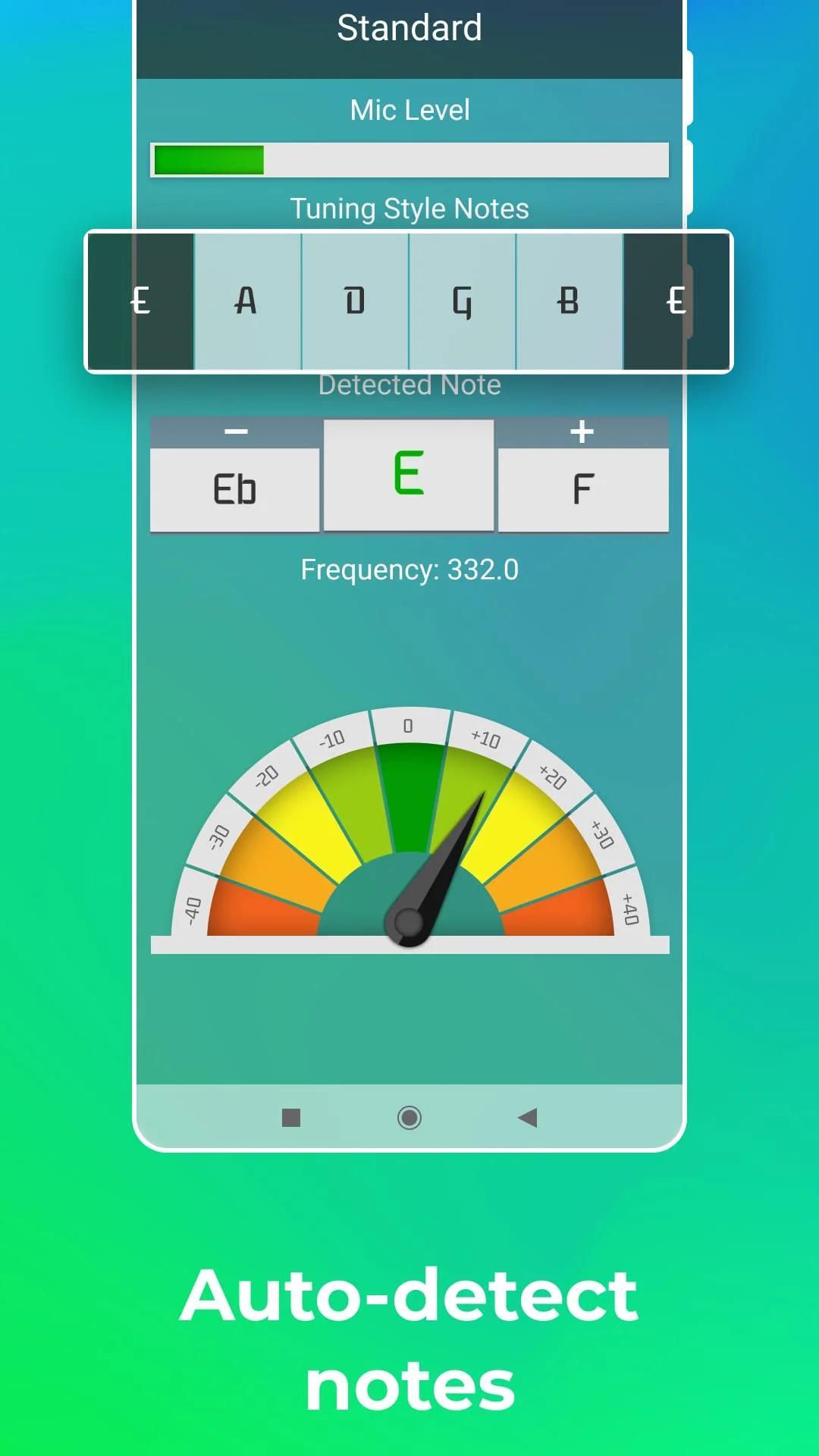 Guitar Tuner Screenshot 4