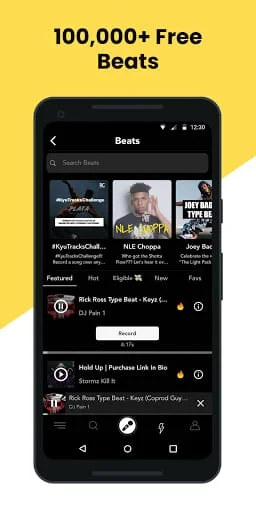 Rapchat: Music Maker Studio Screenshot 3