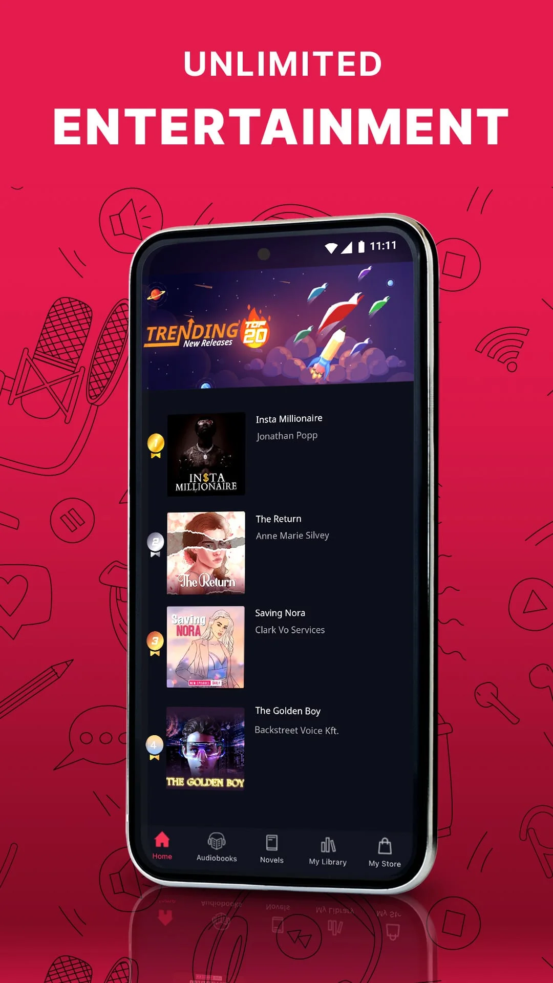 Pocket FM: Audio Series Screenshot 4