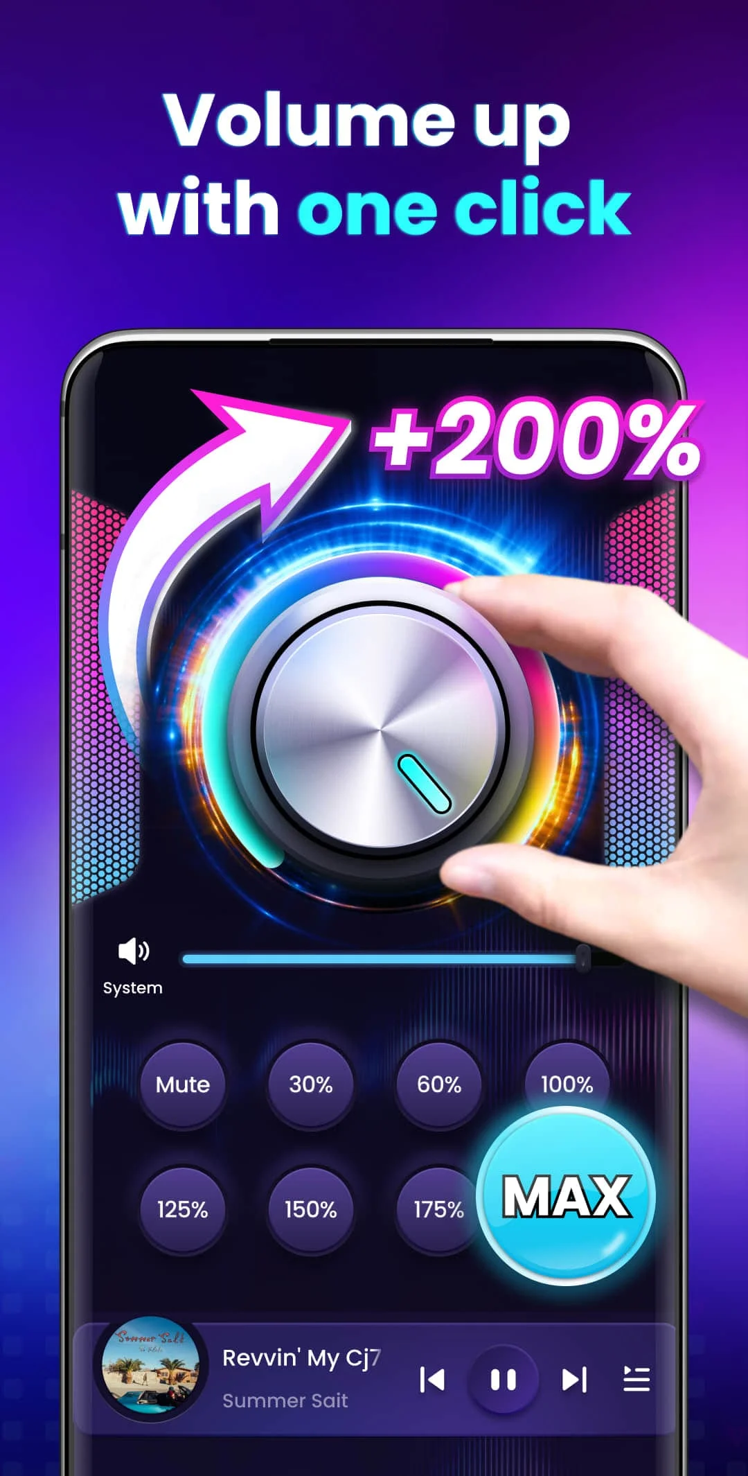 Volume Booster - Sound Booster Screenshot 4