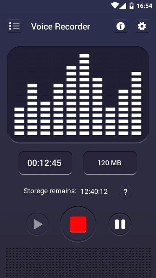 voice recorder Screenshot 1