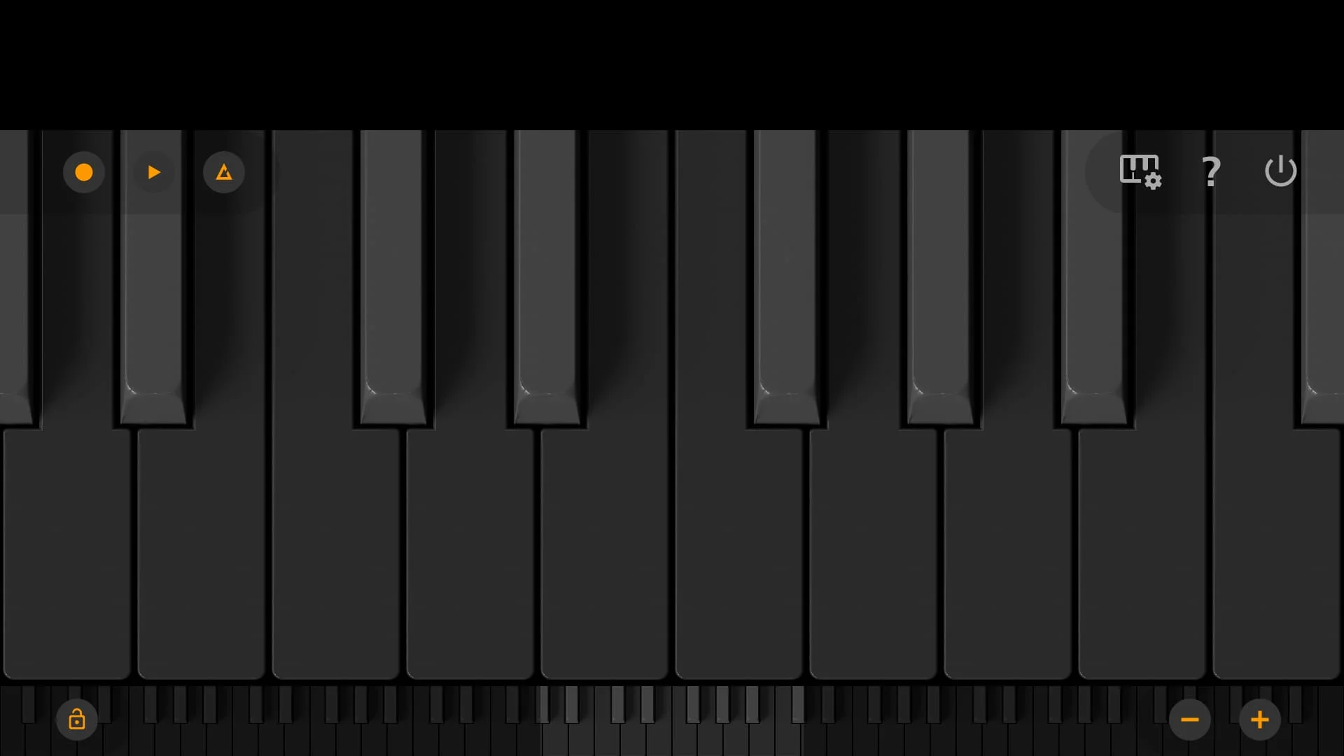 Mini Piano Lite Screenshot 2