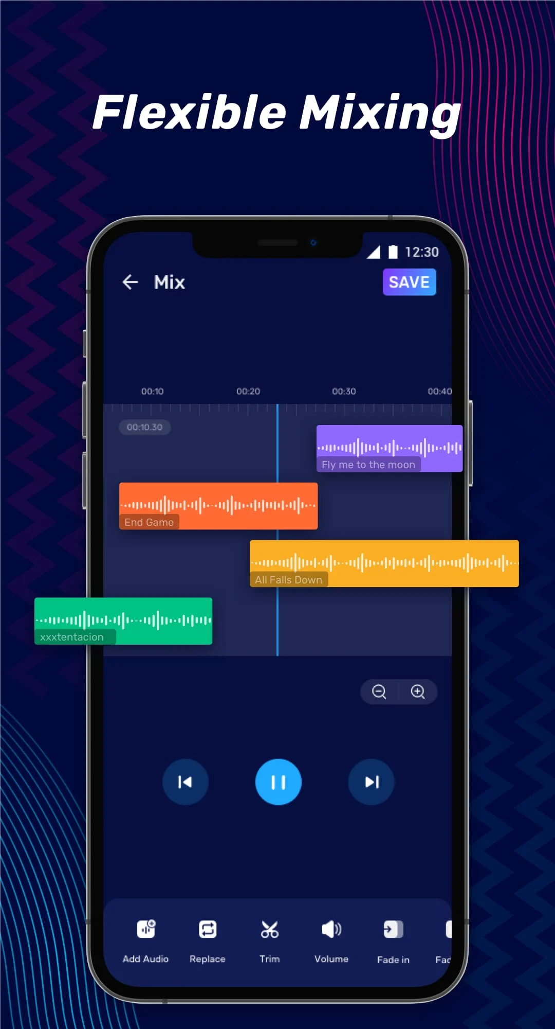 Audio Editor & Music Editor Screenshot 4