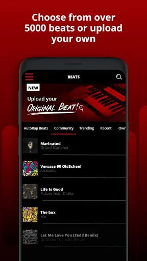 AutoRap by Smule: Rap to Beats Screenshot 2