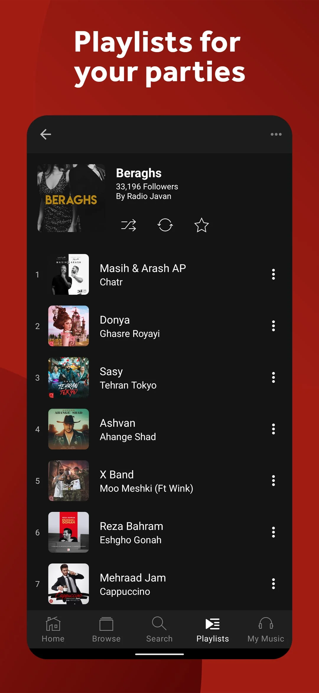 Radio Javan Screenshot 3