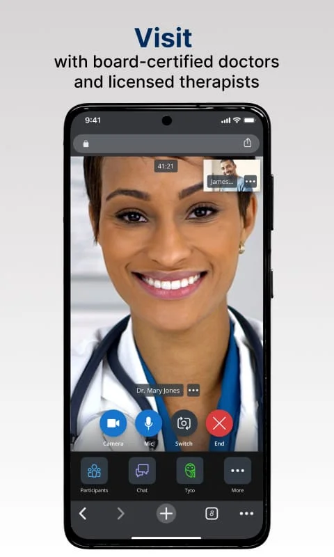 LiveHealth Online Mobile Screenshot 1