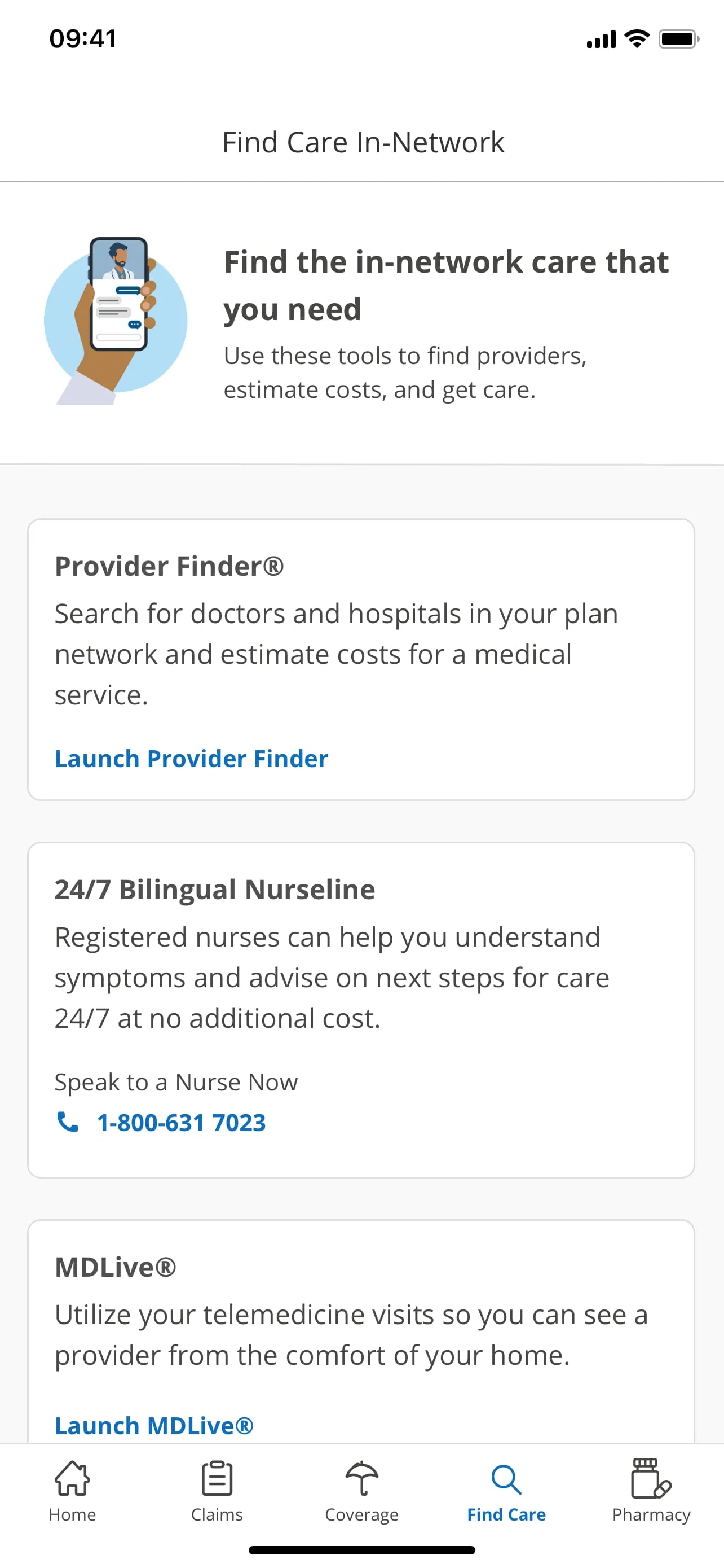 BCBSIL Screenshot 3