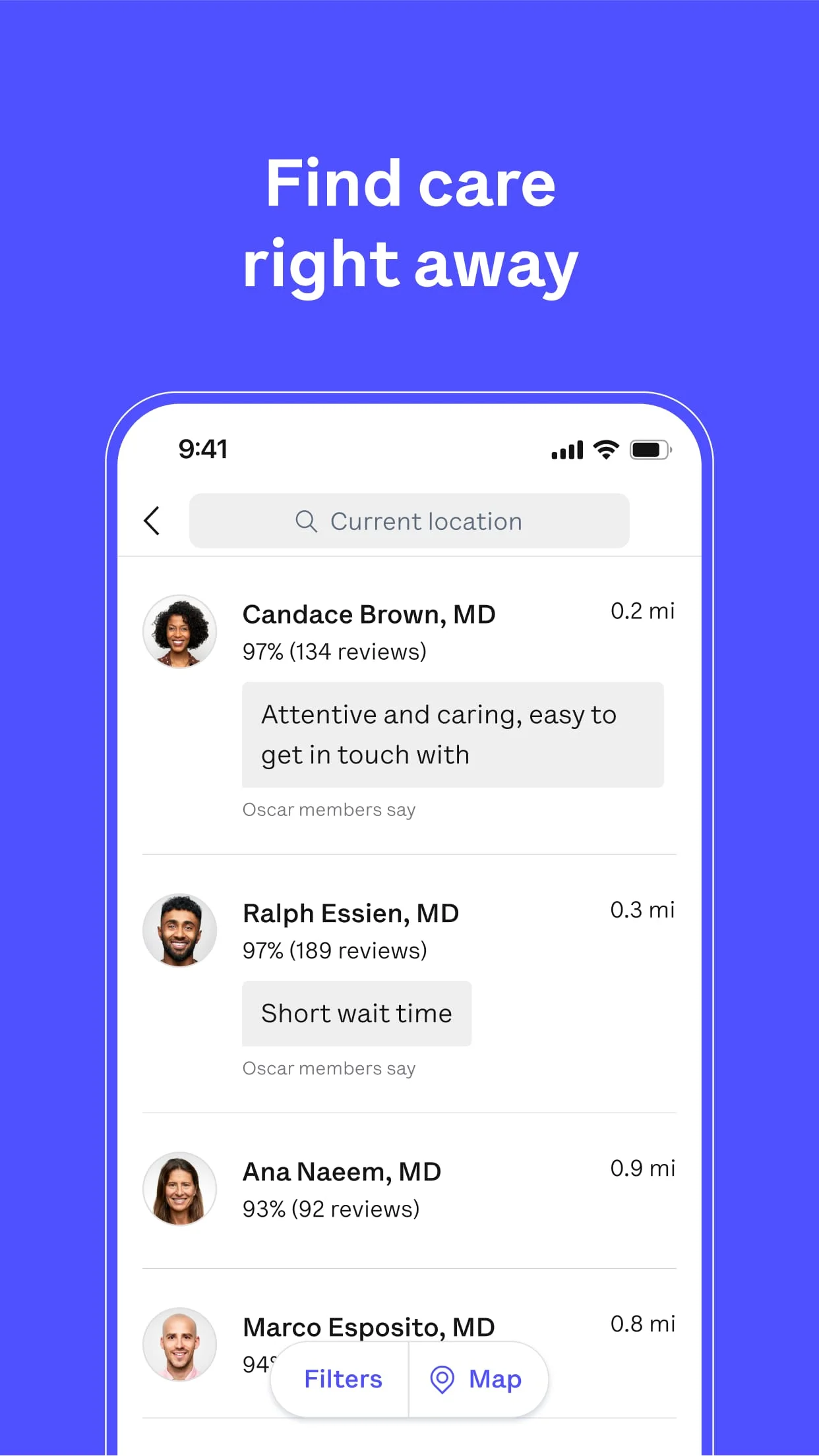Oscar Health Screenshot 2