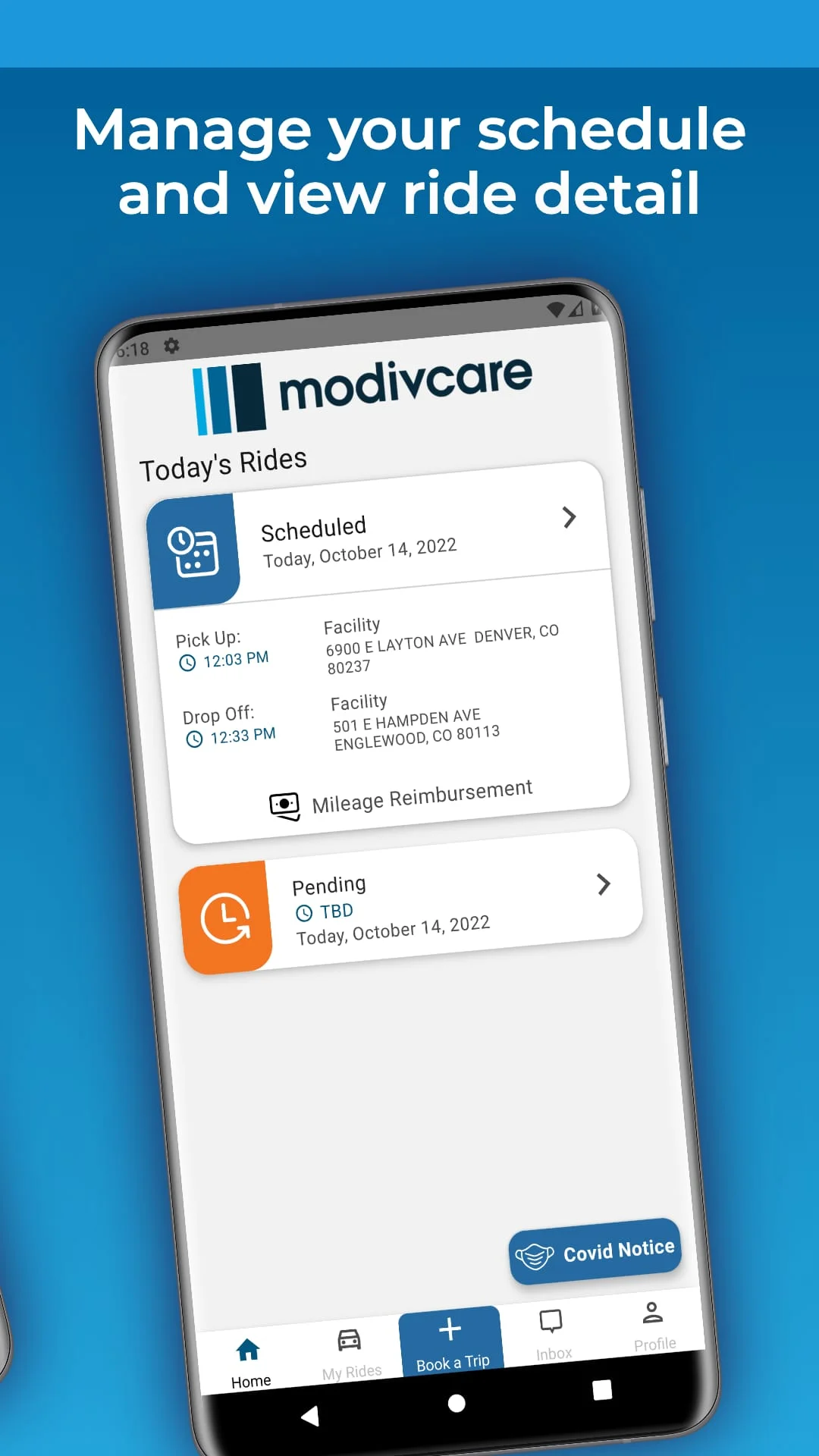 Modivcare Screenshot 2