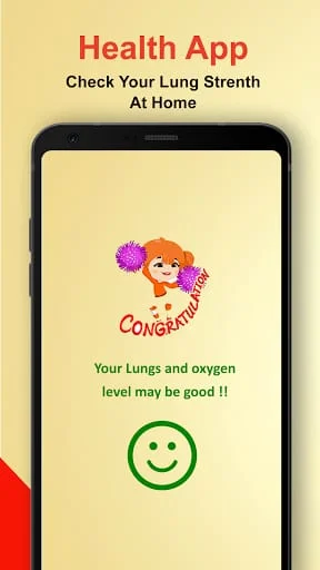 Oxygen Level Check-Lung Check Screenshot 2