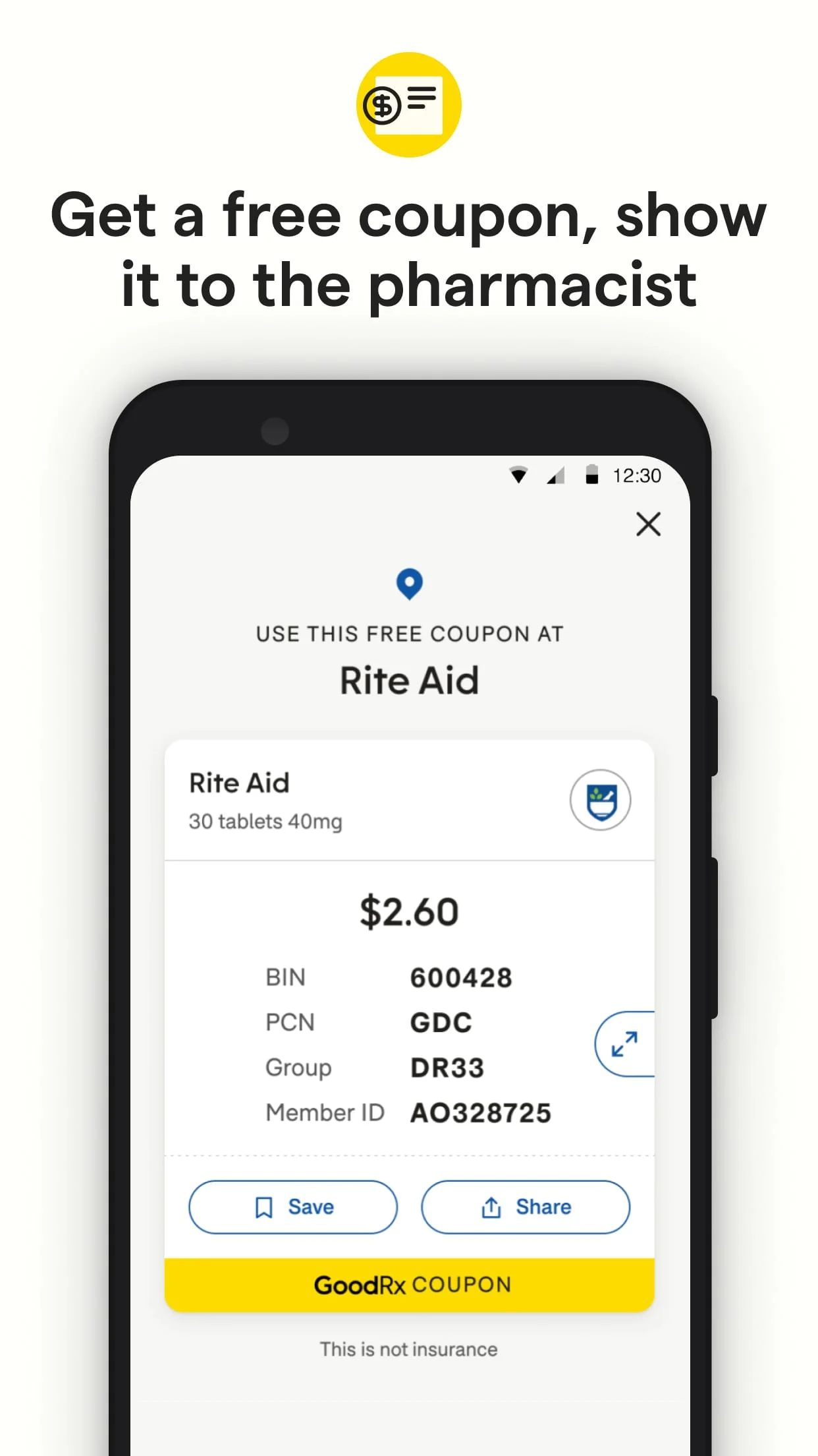 GoodRx: Prescription Coupons Screenshot 4
