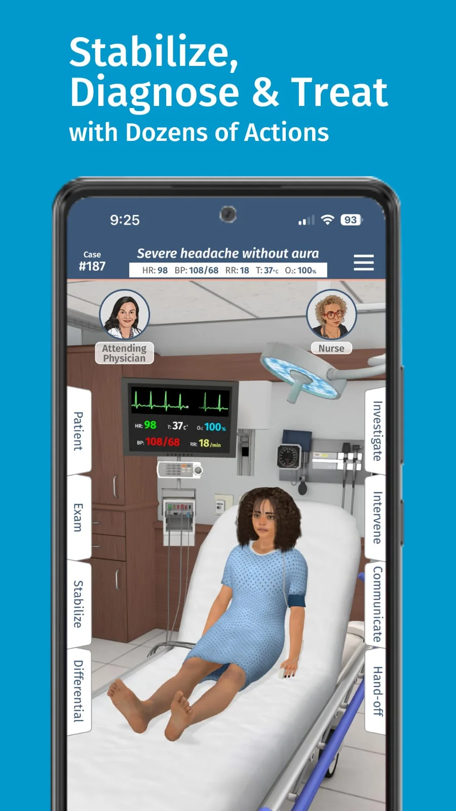 Full Code Medical Simulation Screenshot 3