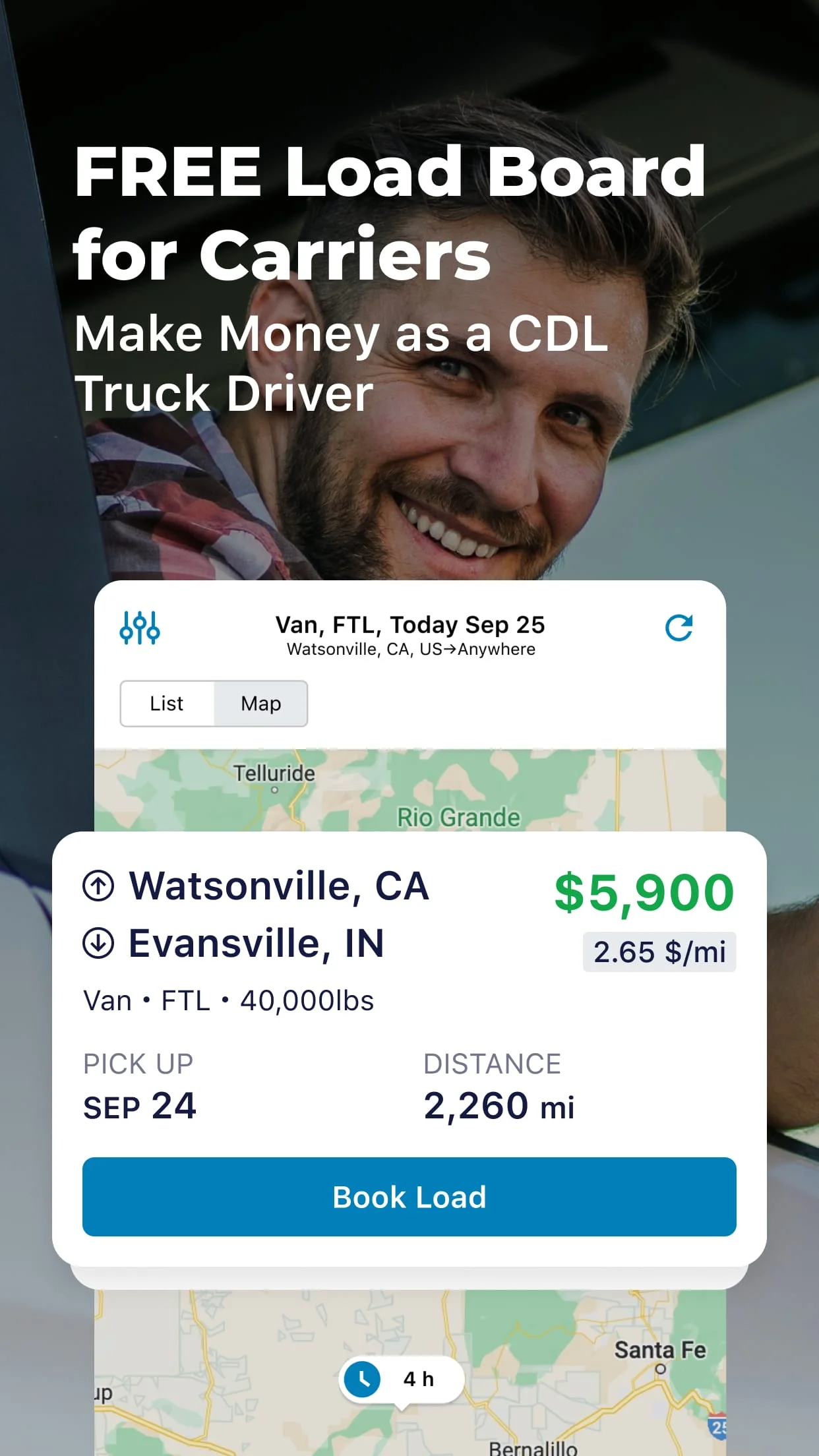 Trucker Path Load Board Screenshot 1