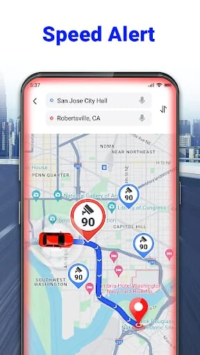 GPS Voice Navigation: Live Map Screenshot 4