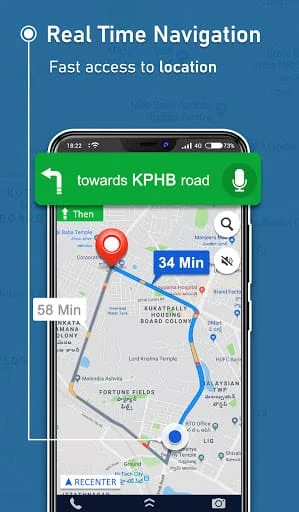 Maps, Navigation & Directions Screenshot 1
