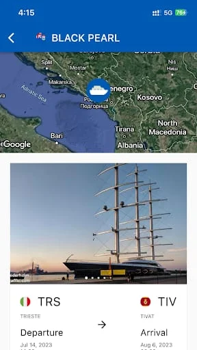 Vessel Tracking - Ship Radar Screenshot 2