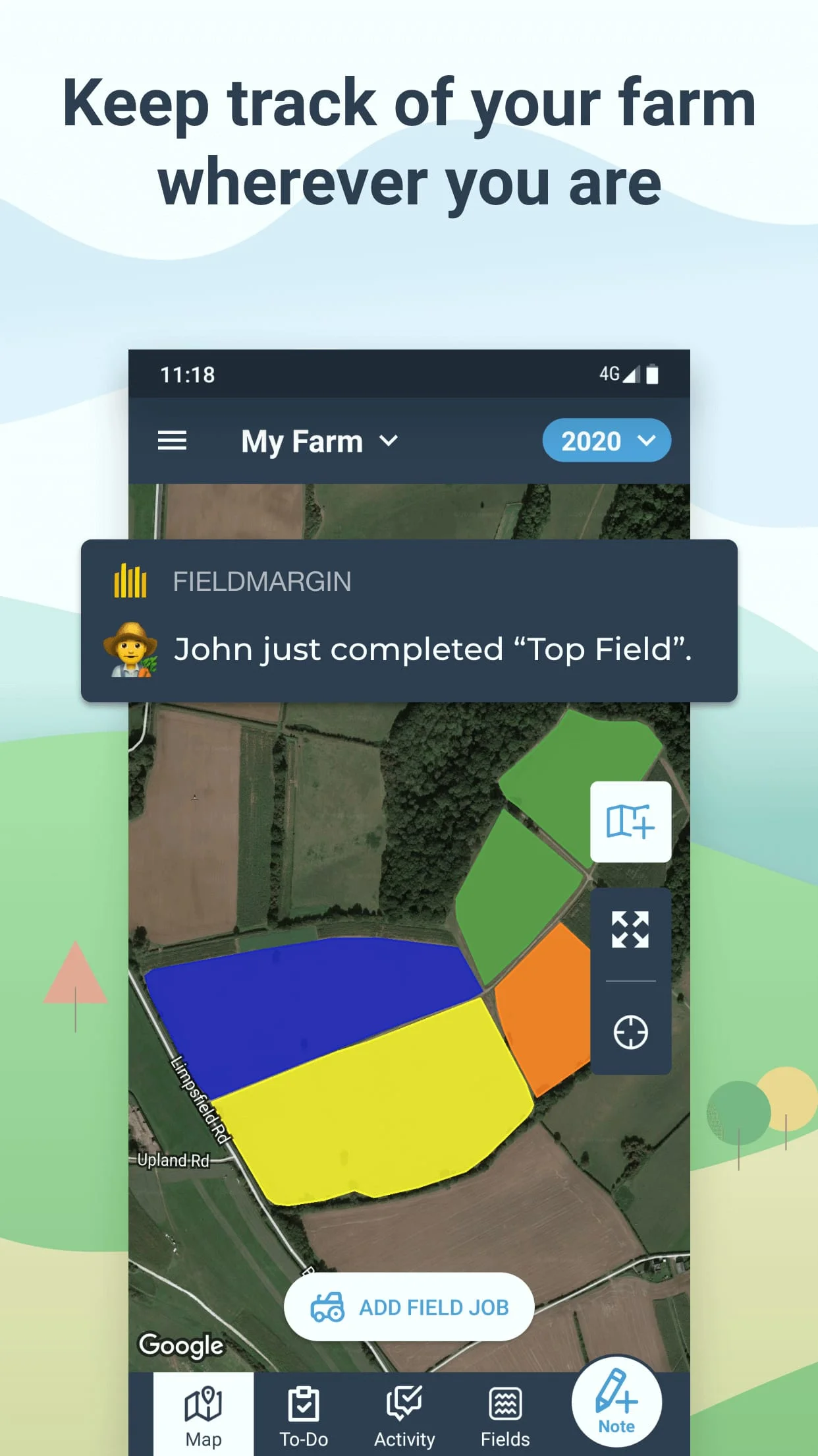 fieldmargin: manage your farm Screenshot 1