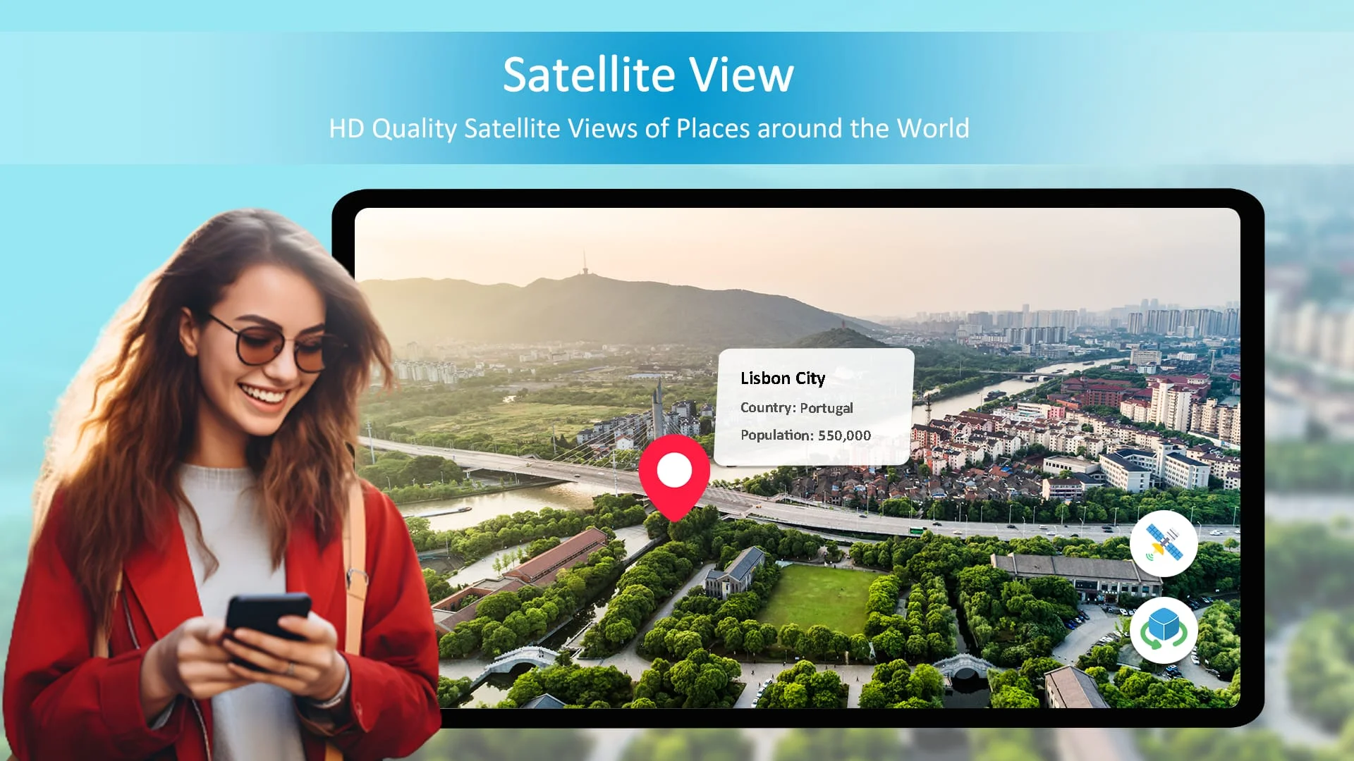 Street View: Satellite Map Screenshot 2