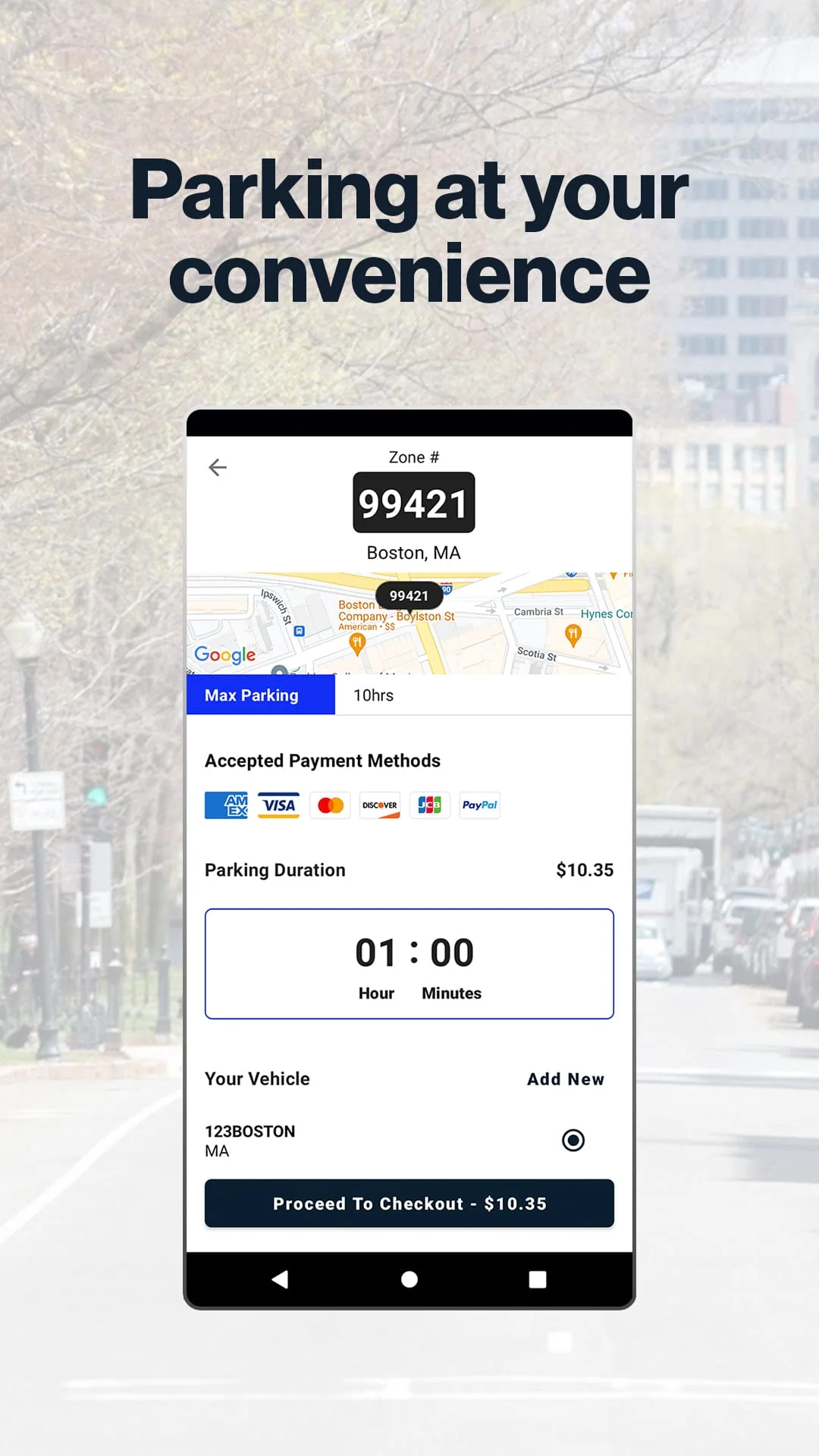 ParkBoston Screenshot 2
