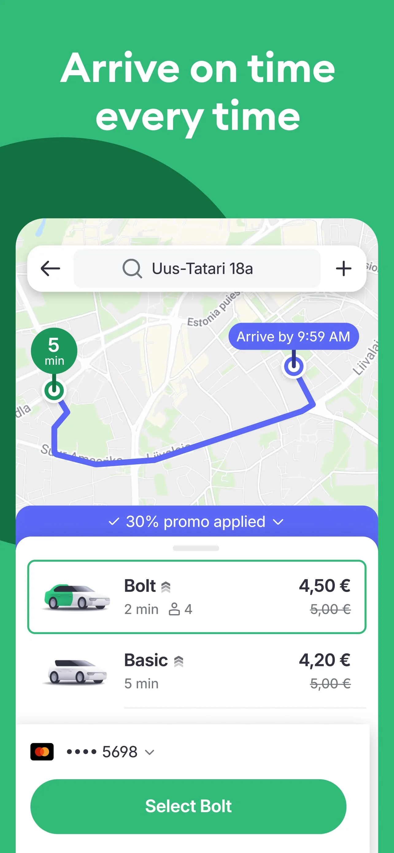 Bolt: Request a Ride Screenshot 3