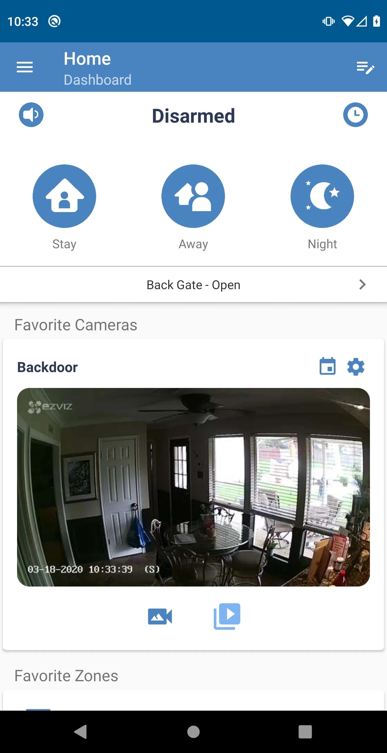 Alula Security Screenshot 1