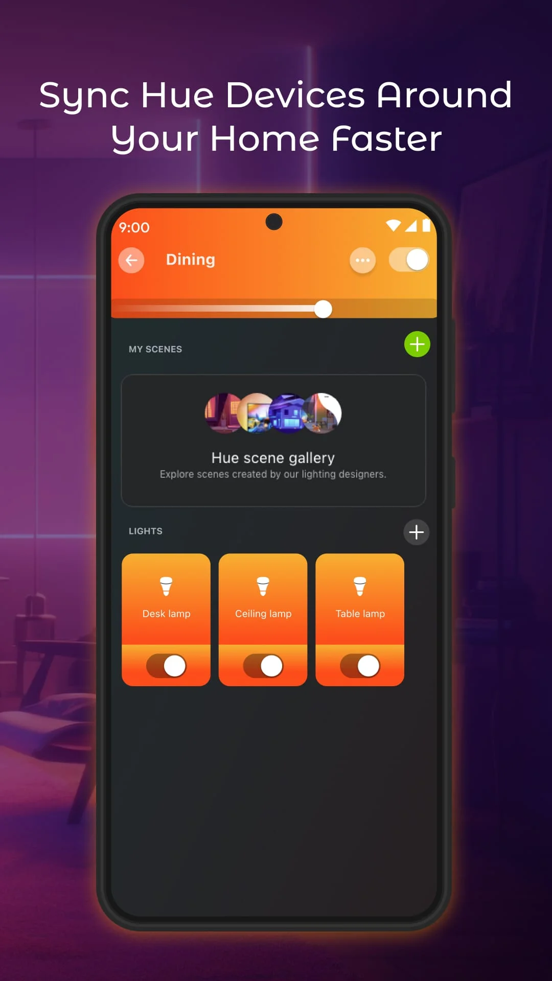 Hue Light App Remote Control Screenshot 3