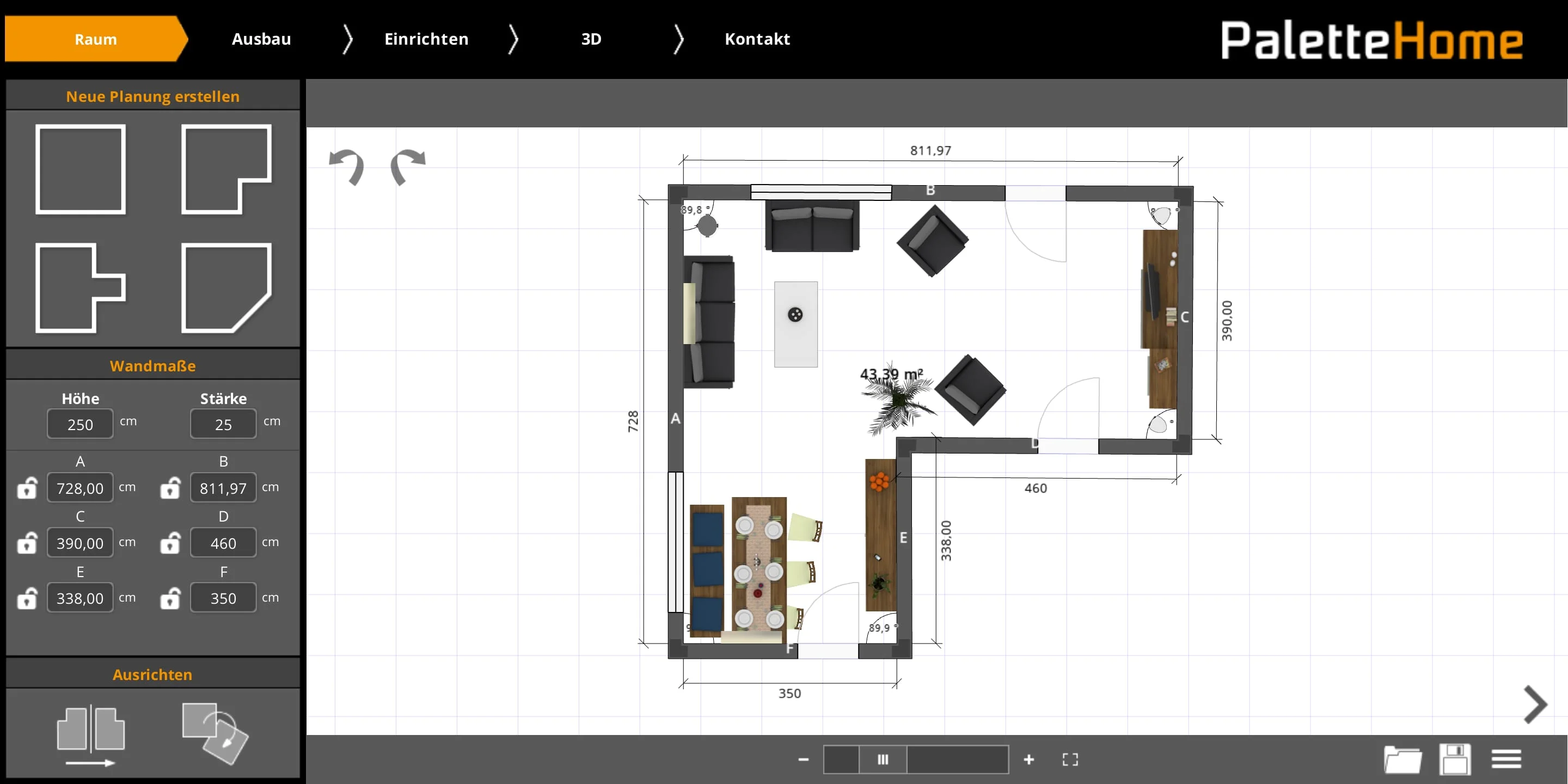 Palette Home Screenshot 2