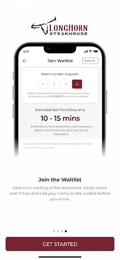 LongHorn Steakhouse® Screenshot 3